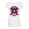 freedom since 1776 Maternity Scoop Neck T-shirt