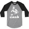 johnny cash 3/4 Sleeve Shirt