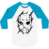 jason voorhees mask 2 3/4 Sleeve Shirt