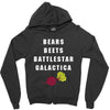 bears beets battlestar galactica Zipper Hoodie