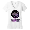 galaxy sos Women's V-Neck T-Shirt