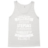 Super Cool Stepdad Of A Freaking Awesome Granddaughter Tank Top