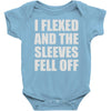 weight lifting gym fitness training Baby Onesie