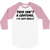 tee top joke costume rude slogan 3/4 Sleeve Shirt