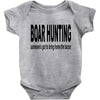 boar hunting tex Baby Bodysuit