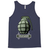 hand grenade military army Tank Top