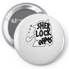 science pun Pin-back button
