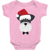 schnauzer dog Baby Bodysuit