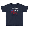 trump 2016 election make america great again Toddler T-shirt