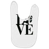 LOVE MY DOG Baby Bibs
