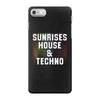 Sunrises House &amp; Techno iPhone 7 Case