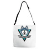 quebec nordiques unused logo Adjustable Strap Totes