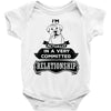 I Am Boxer Actually In A Very Commited Relationship Baby Onesie