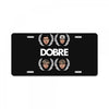 Dobre Brothers License Plate