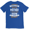 Super Cool Mother Of A Freaking Awesome Son V-Neck Tee