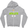 plant powered athlete Zipper Hoodie