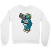 robot kicks Crewneck Sweatshirt