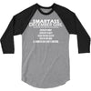 Smartass December Girl 3/4 Sleeve Shirt