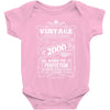Vintage Aged To Perfection 2000 Baby Onesie