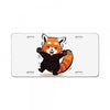 red fox License Plate
