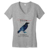 team damon salvatore Women's V-Neck T-Shirt