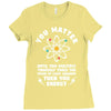 You Matter Unless You Multiply Yourself by the Speed of Light Squared. Ladies Fitted T-Shirt