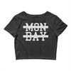mon day Crop Top