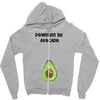 Powered By Avocado Zipper Hoodie