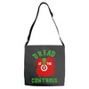 dread at the controls Adjustable Strap Totes