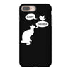 pussy chicken tshirt funny cat bird humor tee rooster iPhone 8 Plus