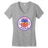 vote for pizza president democrat Women's V-Neck T-Shirt