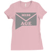 message Ladies Fitted T-Shirt