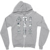 spoiler alert Zipper Hoodie