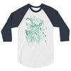 green vigilance 3/4 Sleeve Shirt