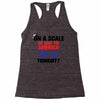 on a scale of one to america how free are you tonight Racerback Tank