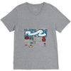 my upside down life V-Neck Tee