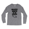 Greatest Auntie In The Universe Long Sleeve Shirts