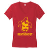 rentaghost 70s 80s kids tv series show retro Women's V-Neck T-Shirt