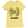 pie fighter Ladies Fitted T-Shirt