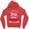 running mommy white Zipper Hoodie