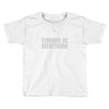 bass player timing is everything Toddler T-shirt