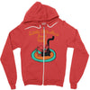 little cthulhu Zipper Hoodie