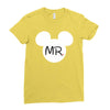 Mr. and Mrs. Matching Ladies Fitted T-Shirt