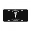 hillbilly hog wrestling champ License Plate