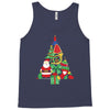 christmas tree made of bells stocking santa Tank Top