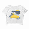 surf tracker Crop Top
