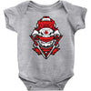 samurai red ranger Baby Onesie