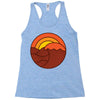 sunset circle Racerback Tank