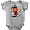 wrecking bros Baby Onesie