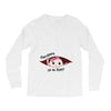 April Peeking Out Baby Girl in Spanish Long Sleeve Shirts